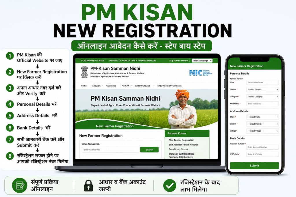 PM Kisasn New Registration 2026