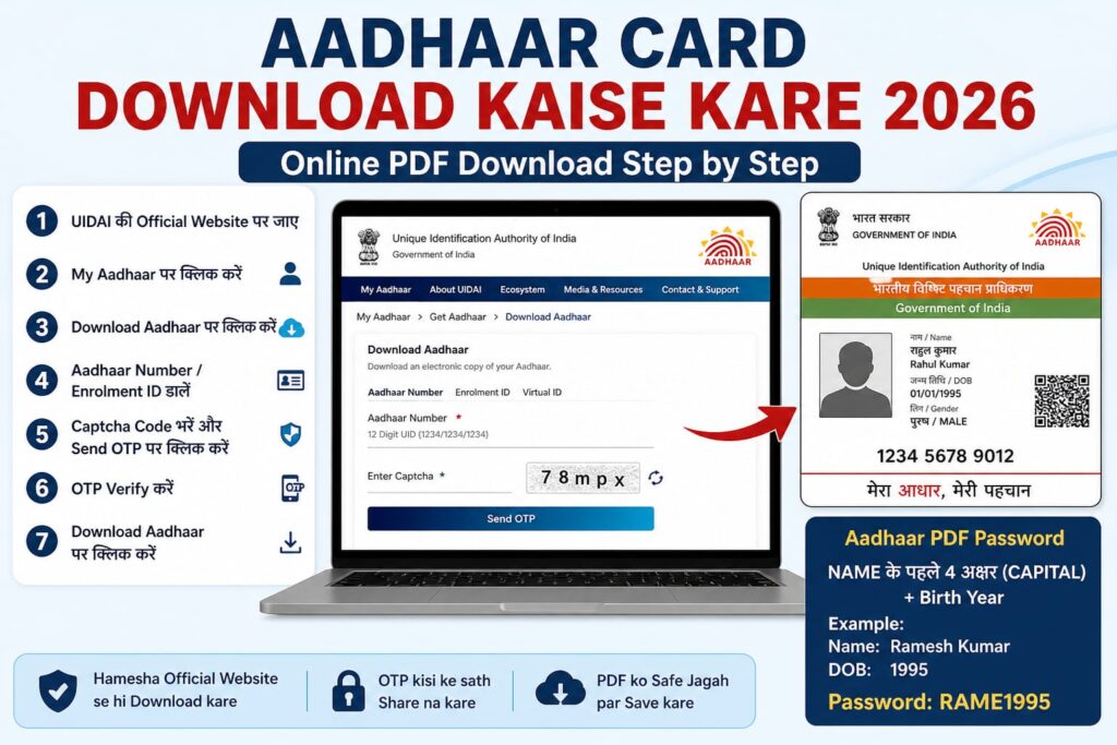 Aadhaar Card Download 2026