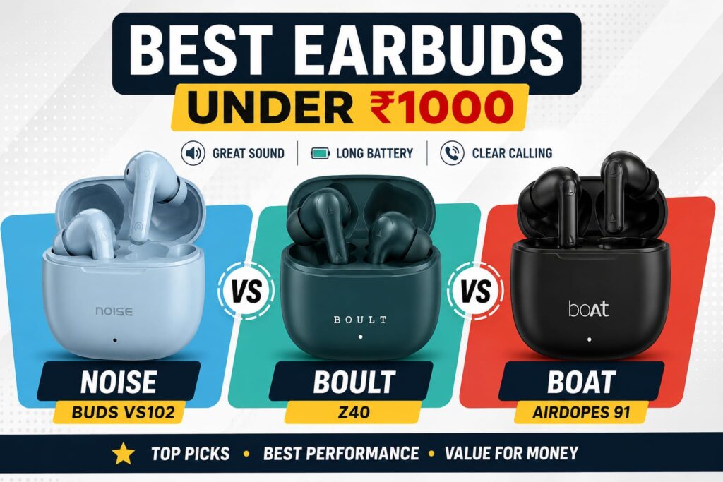 Best Earbuds Under 1000 Budget Wireless Earbuds